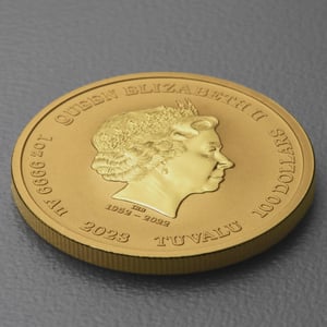 Goldmünze 1oz "Risus Optima Medicina" 2023 Ottifanten – Funnyfant (Tuvalu) - Miniaturansicht 4