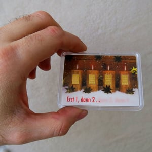 Goldbarren 4g "Adventskerzen" (Flip) - Miniaturansicht 2
