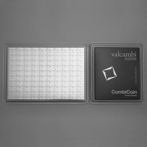 Münztafel 100 x 1g Ag "CombiCoin" (Cook Islands) - Miniaturansicht 3