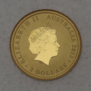 Goldmünze 0,5g "Mini Roo" 2012 Australian Kangaroo (Australien) - Miniaturansicht 2