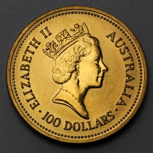 Goldmünze 1oz "Australian Nugget" 1987 (Australien) - Miniaturansicht 2