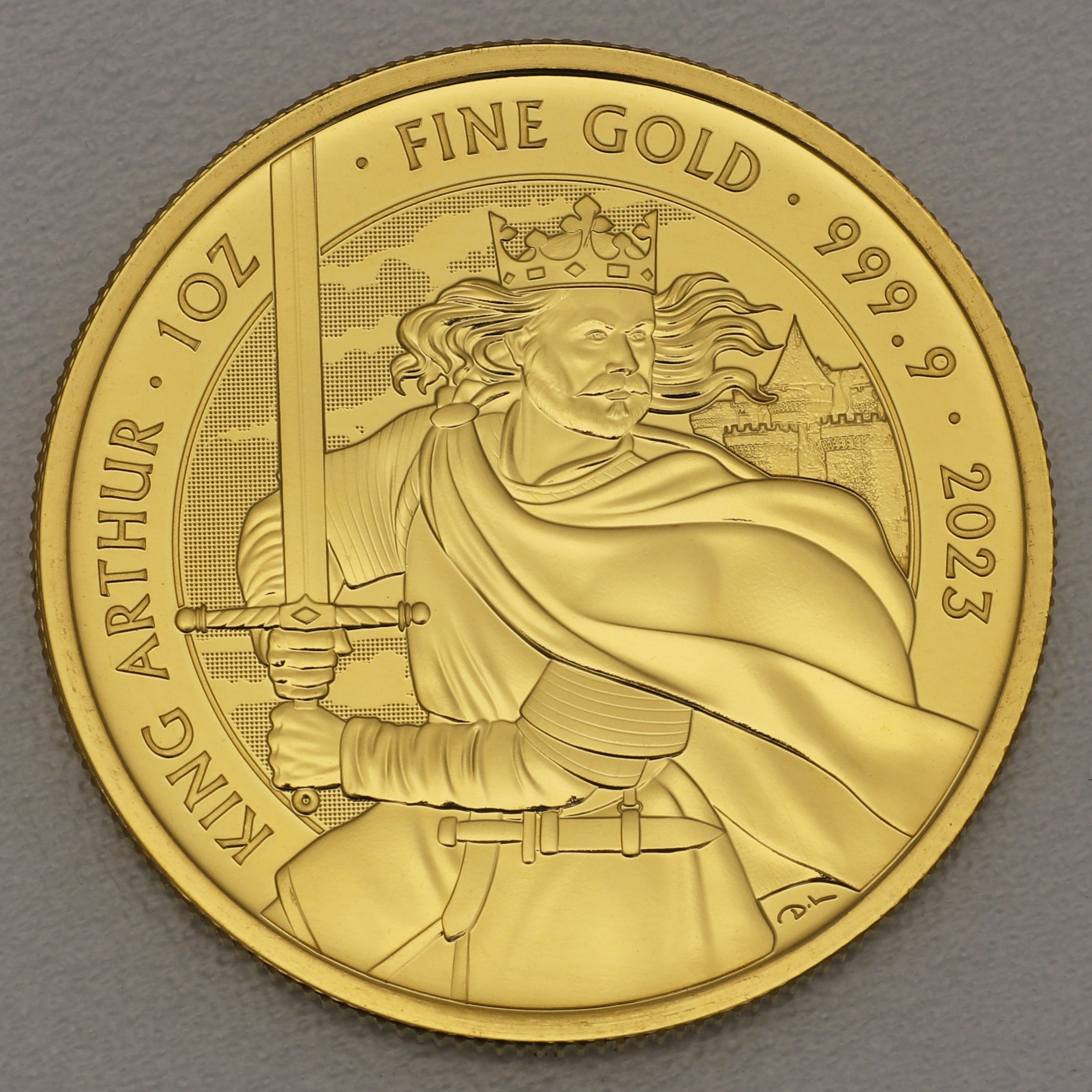 Goldmünze 1oz "King Arthur" 2023 Myths and Legends (Großbritannien) - Hauptansicht