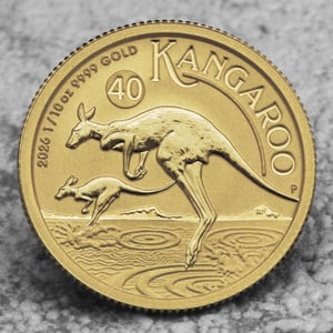 Goldmünze 1/10oz "Känguru" aktueller Jahrgang (Australien) - Miniaturansicht 5