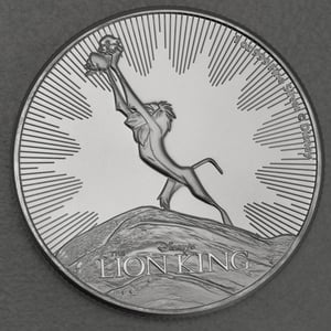 Silbermünze 1oz "Circle of Life" 2020 Disney – Lion King (Niue) - Hauptansicht