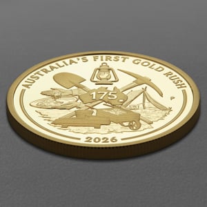 Goldmünze 1oz "Australia s First Gold Rush" 2026 (PP) 175th Anniversary (Australien) - Miniaturansicht 3