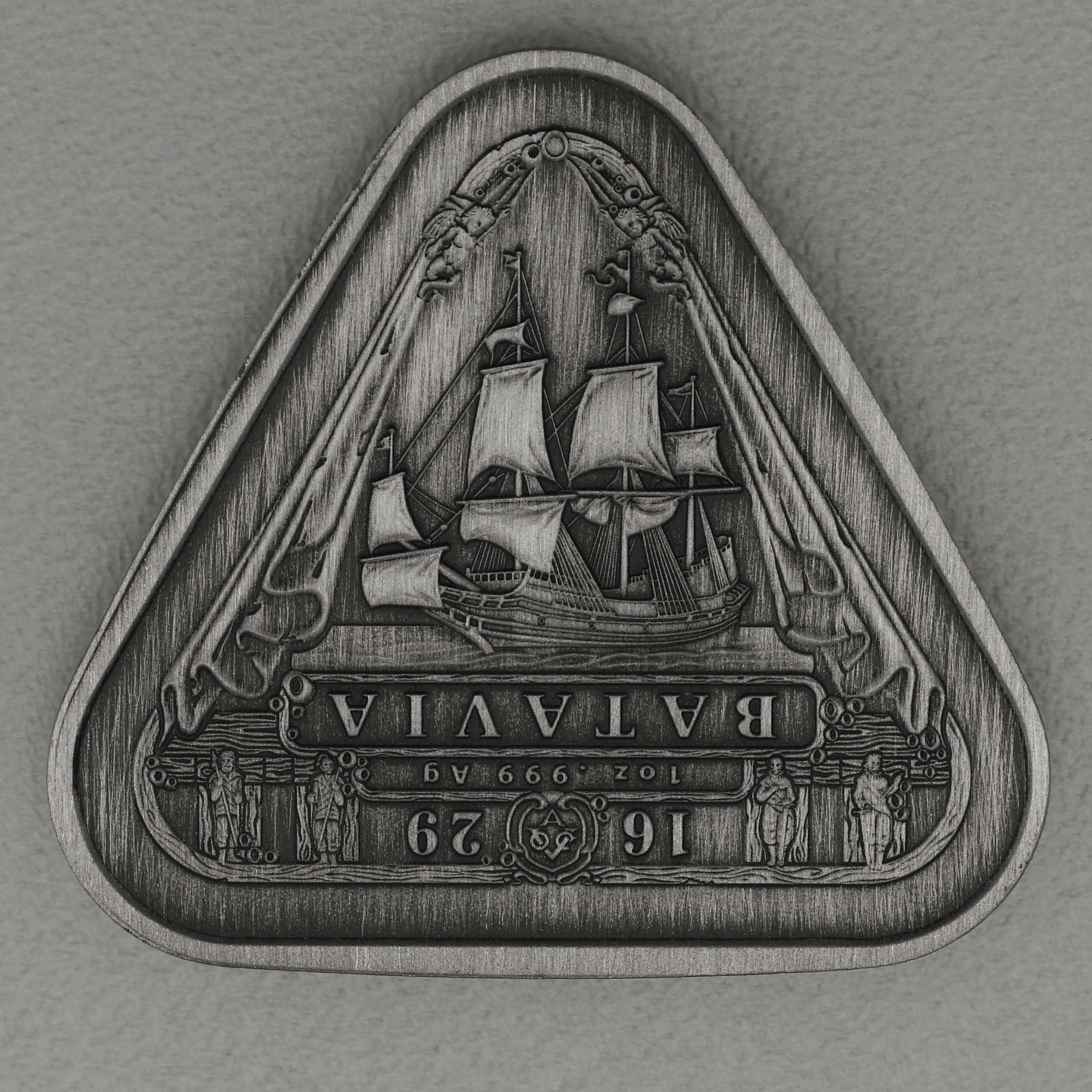 Silbermünze 1oz "Batavia" 2019 (AF) Shipwrecks (Australien) - Detailansicht 1