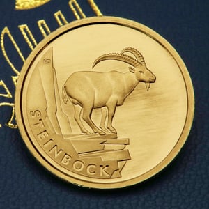Goldmünze 20 Euro "Steinbock" 2023 Rückkehr der Wildtiere (Deutschland) - Miniaturansicht 5