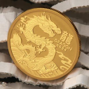 Goldmünze 1/2oz "Drache" 2024 Lunar III – Year of the Dragon (Australien) - Miniaturansicht 5