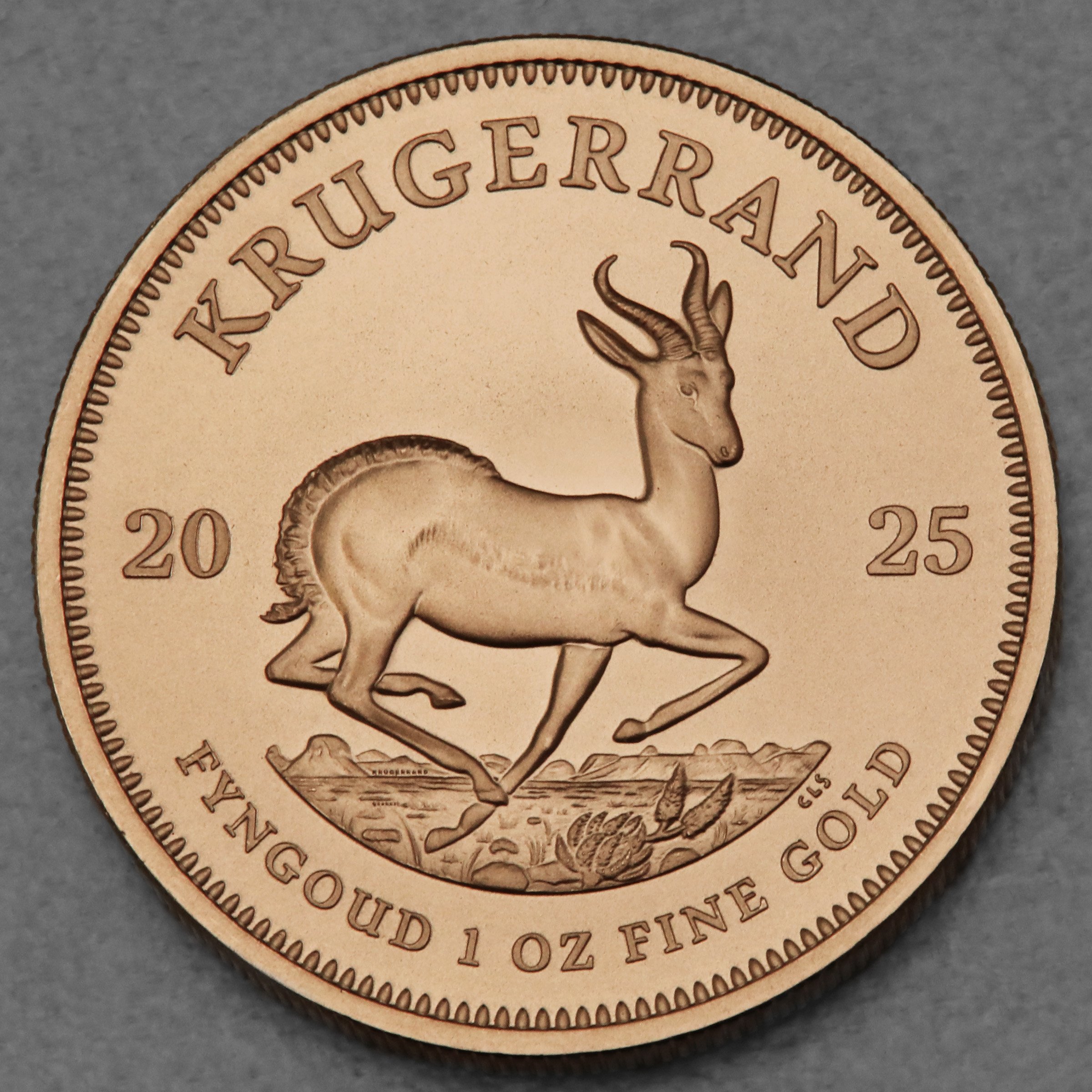 Goldmünze 1oz "Krügerrand" 2025 (Südafrika) - Hauptansicht