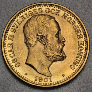 Goldmünze 20 Kronor "Oscar II" (Schweden) - Miniaturansicht 5