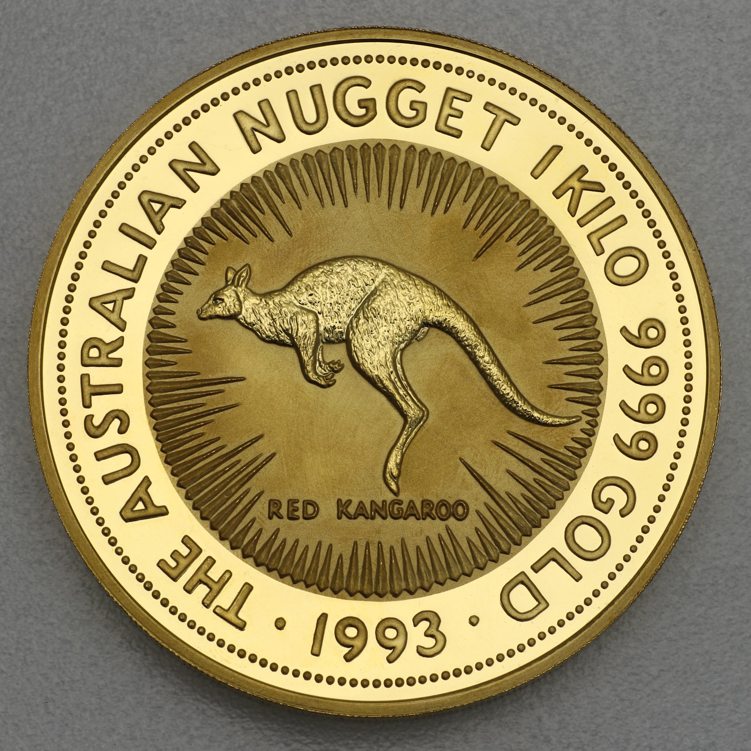 Goldmünze 1kg "Känguru" 1993 Australian Nugget (Australien) - Hauptansicht