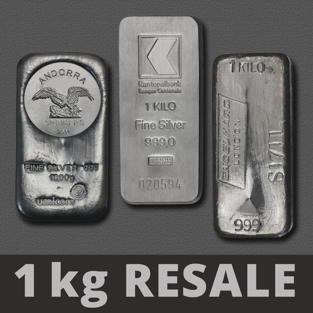 Silberbarren 1kg (Resale) - Hauptansicht