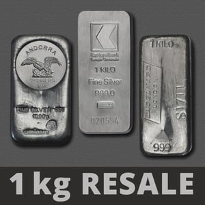 Silberbarren 1kg (Resale) - Hauptansicht