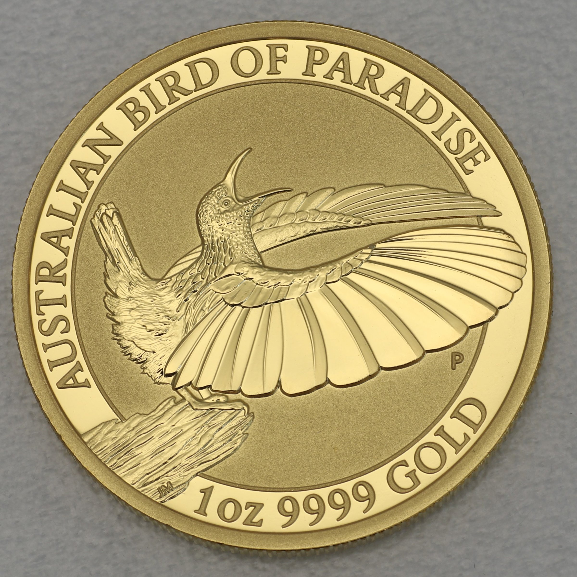 Goldmünze 1oz "Bird of Paradise" 2018 Victoria s Riflebird (Australien) - Hauptansicht