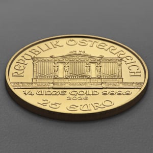 Goldmünze 1/4oz "Wiener Philharmoniker" aktueller Jahrgang (Österreich) - Miniaturansicht 4