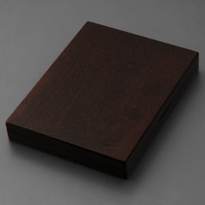 Premium-Geschenkbox "Echtholz" L (199x154mm) - Hauptansicht