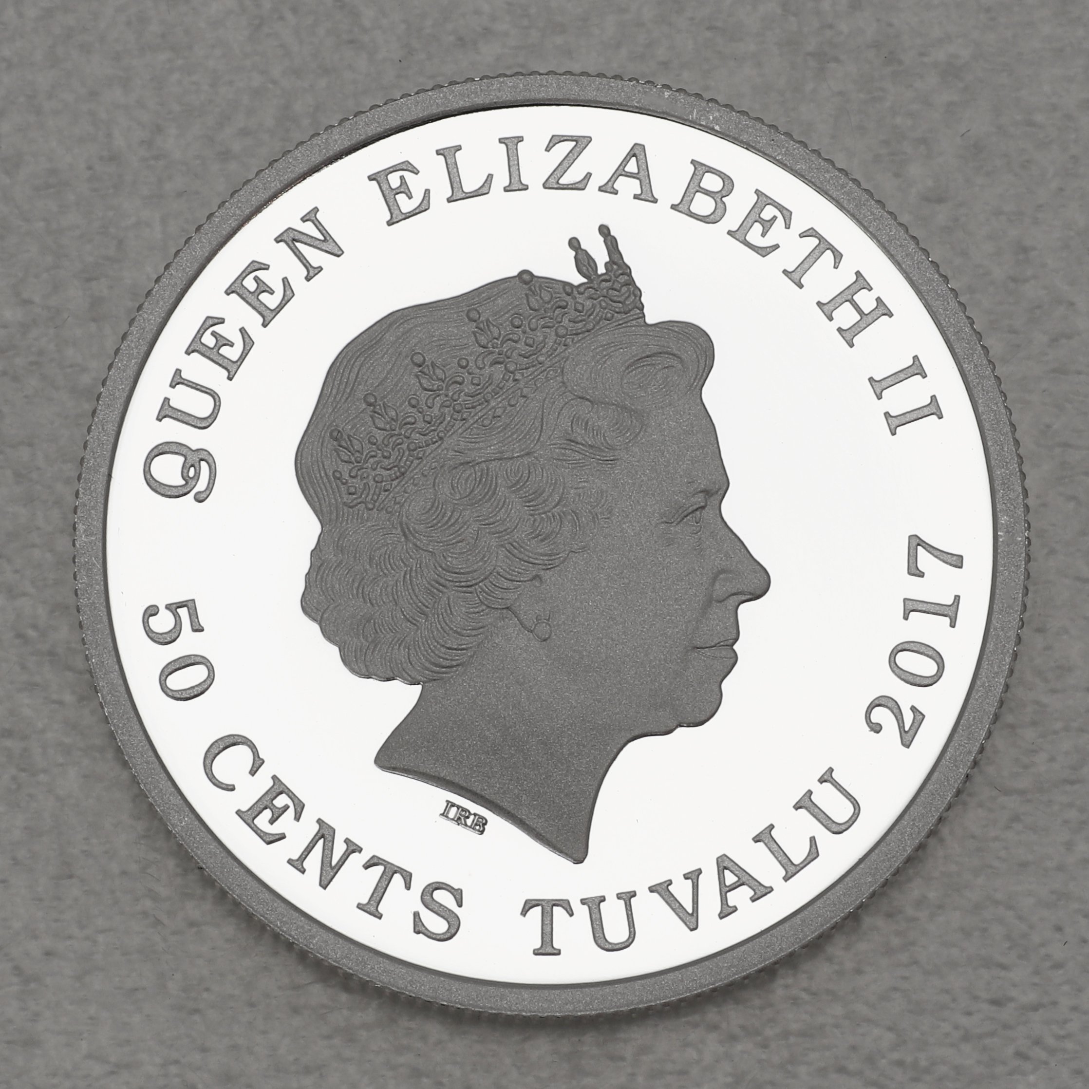 Silbermünze 1/2oz "Harp Seal 2017" (Tuvalu) Polar Babies Serie (Tuvalu) - Detailansicht 1