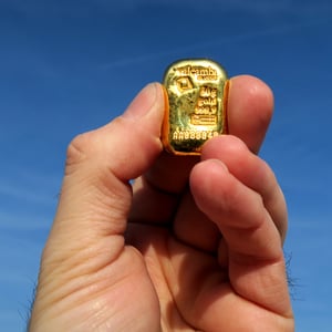 Goldbarren 50g VALCAMBI gegossen - Miniaturansicht 3