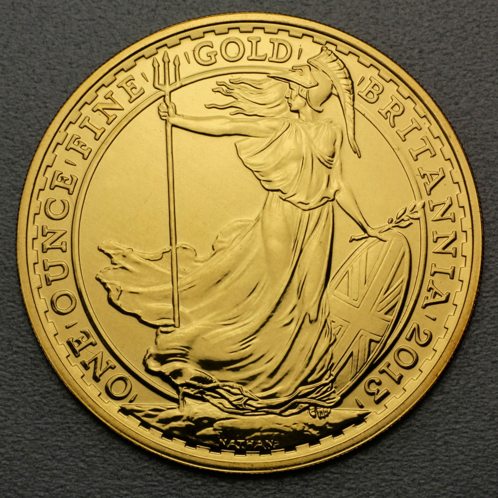 Goldmünze 1oz "Britannia" 2013 (Großbritannien) - Hauptansicht