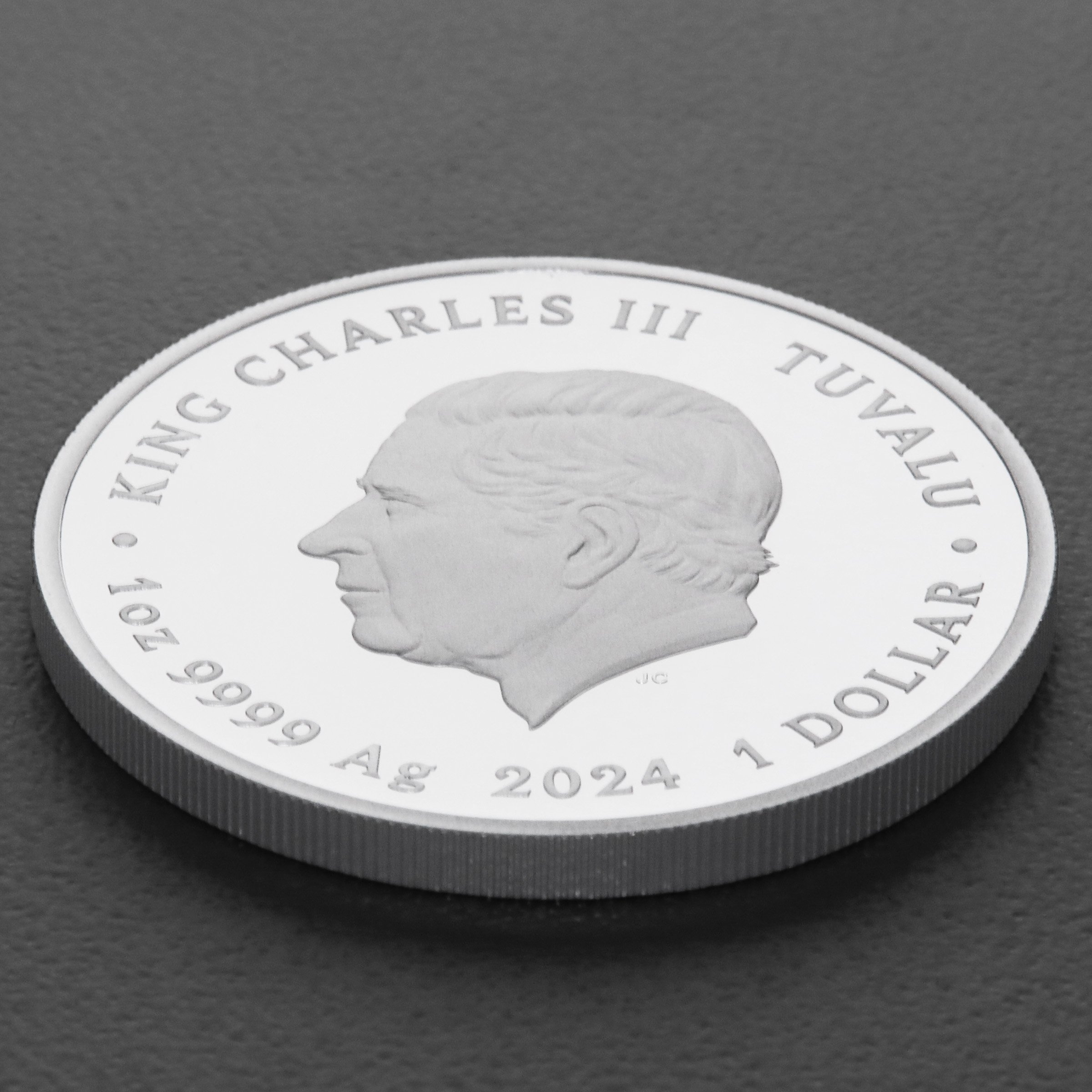 Silbermünze 1oz "Michelangelo" 2024 (PP/koloriert) Teenage Mutant Ninja Turtles™ (Tuvalu) - Detailansicht 3
