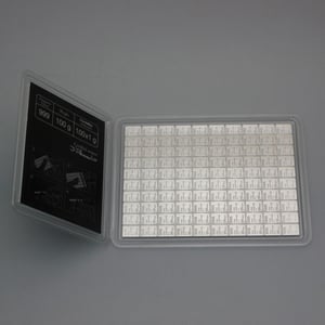 Silbertafel VALCAMBI (100x 1g Ag) "CombiBar" - Miniaturansicht 3