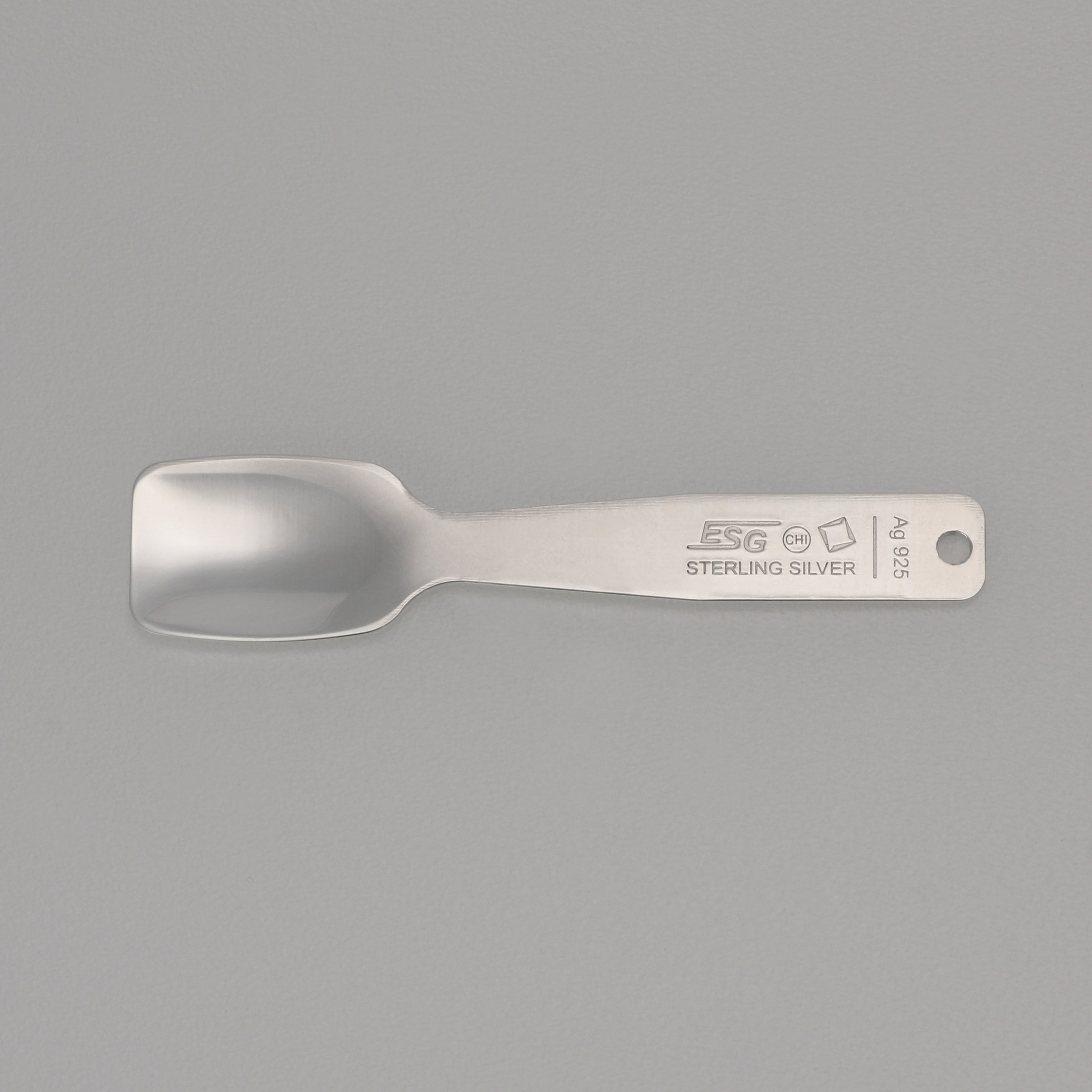 Gourmet-Löffel "Silver-Spoon" 925er Ag, gravierbar - Hauptansicht