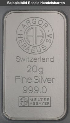 Silberbarren 20g (Resale) - Miniaturansicht 6