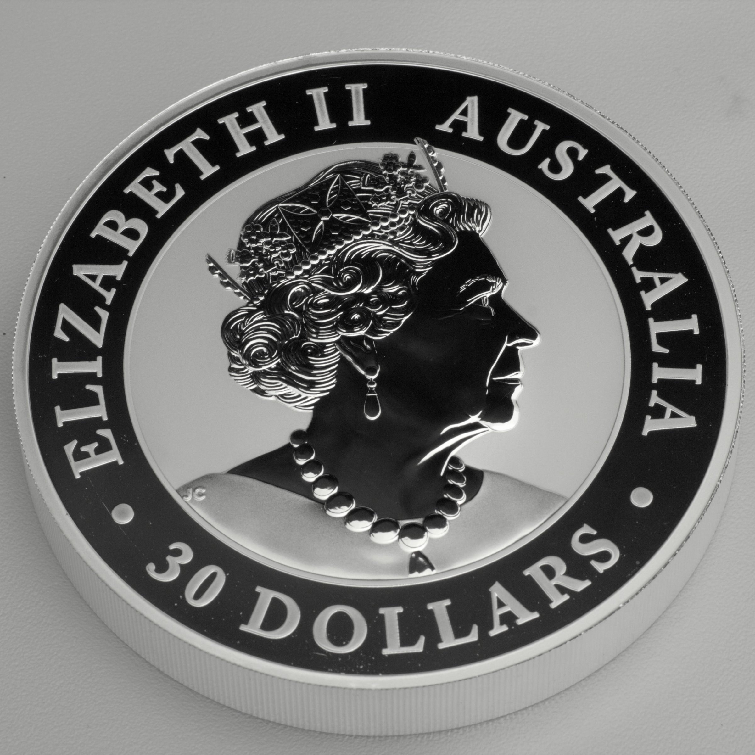 Silbermünze 1kg "Kookaburra" 2019 (Australien) - Detailansicht 3