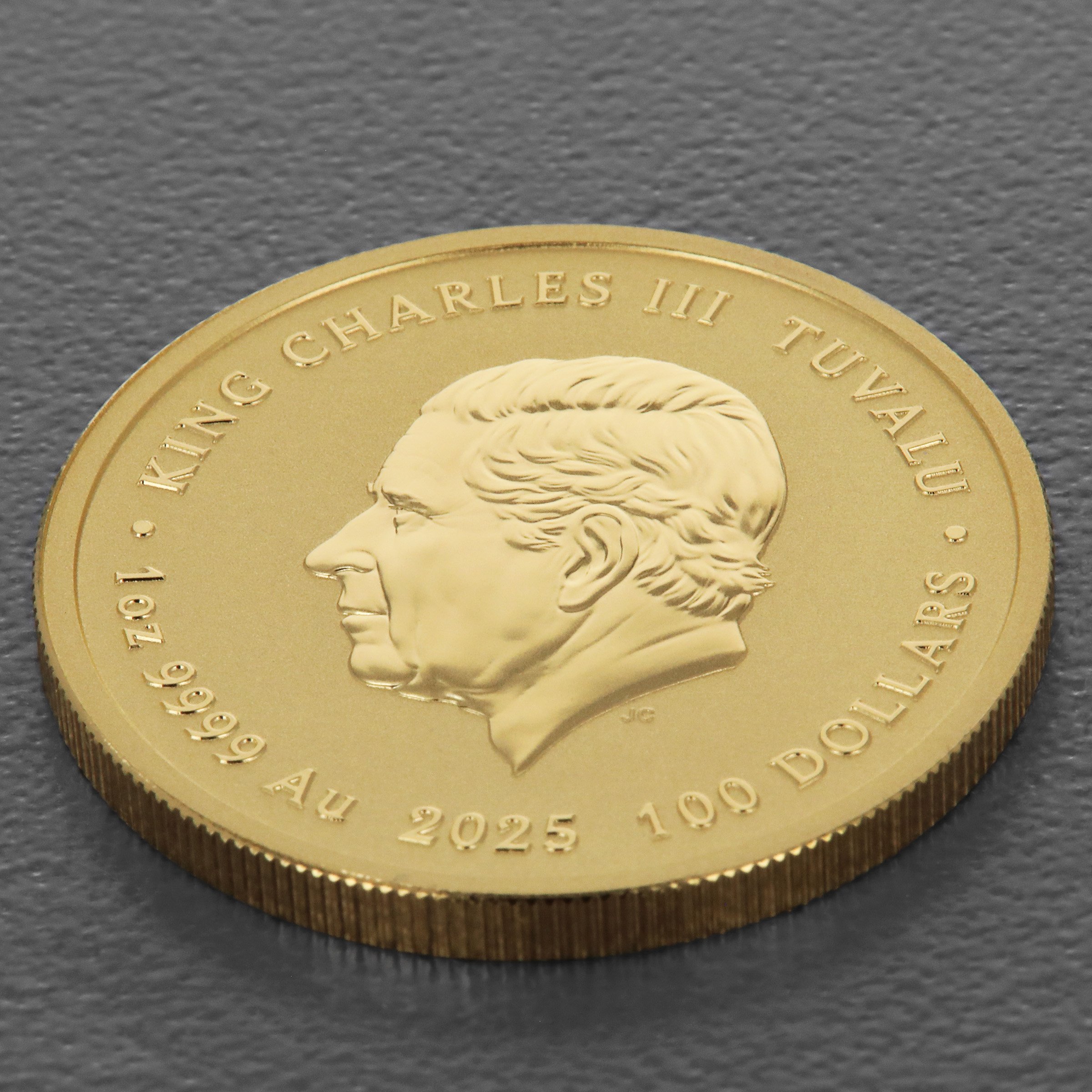 Goldmünze 1oz "Caritas Omnia Potest" 2025 Ottifanten – Rüsselfanten (Tuvalu) - Detailansicht 3
