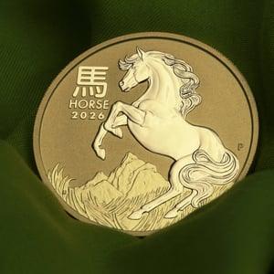 Goldmünze 2oz "Pferd" 2026 Lunar III – Year of the Horse (Australien) - Miniaturansicht 5