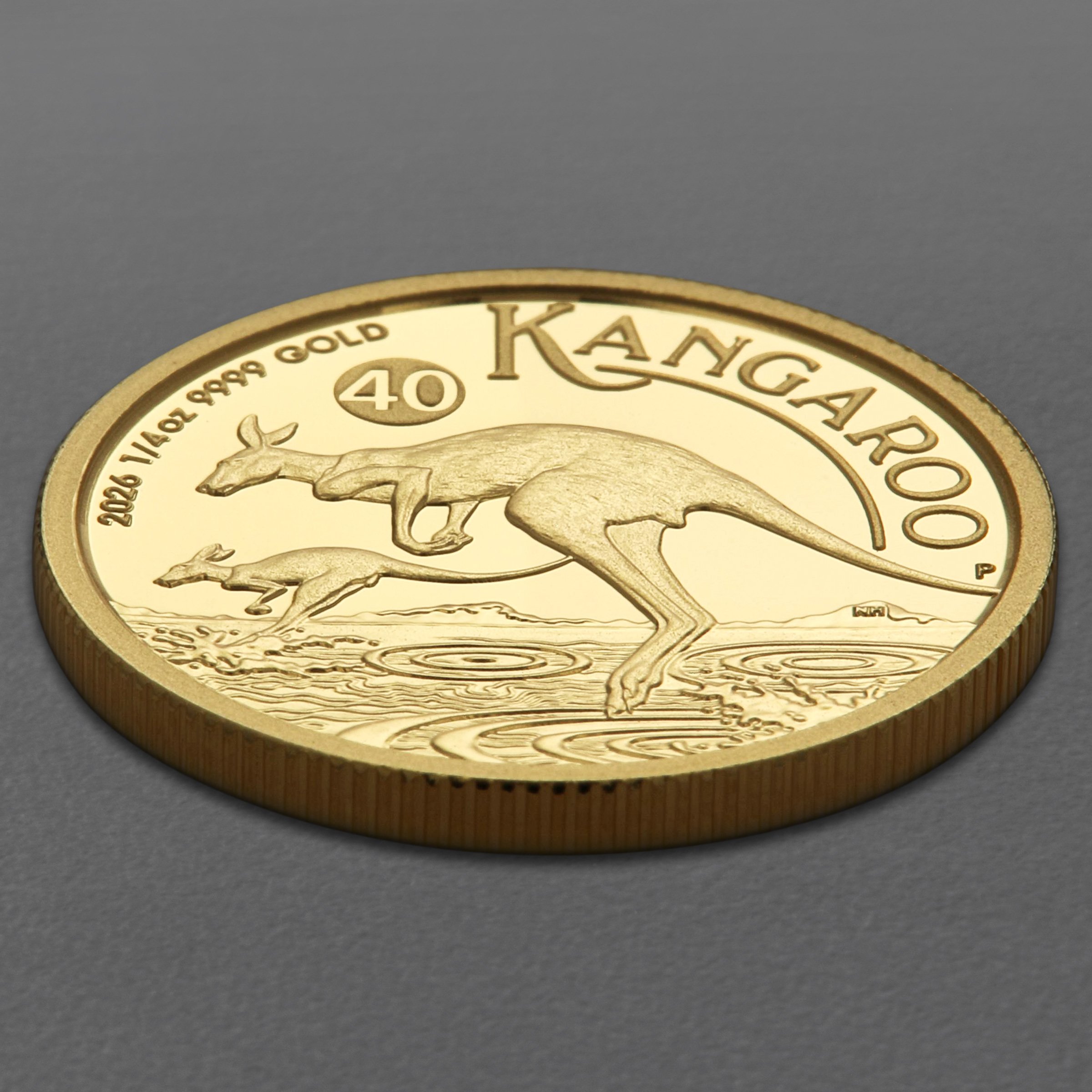 Goldmünze 1/4oz "Känguru" 2026 (PP) (Australien) - Detailansicht 2