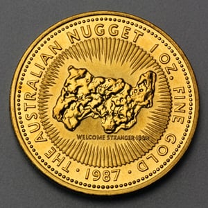 Goldmünze 1oz "Australian Nugget" 1987 (Australien) - Hauptansicht