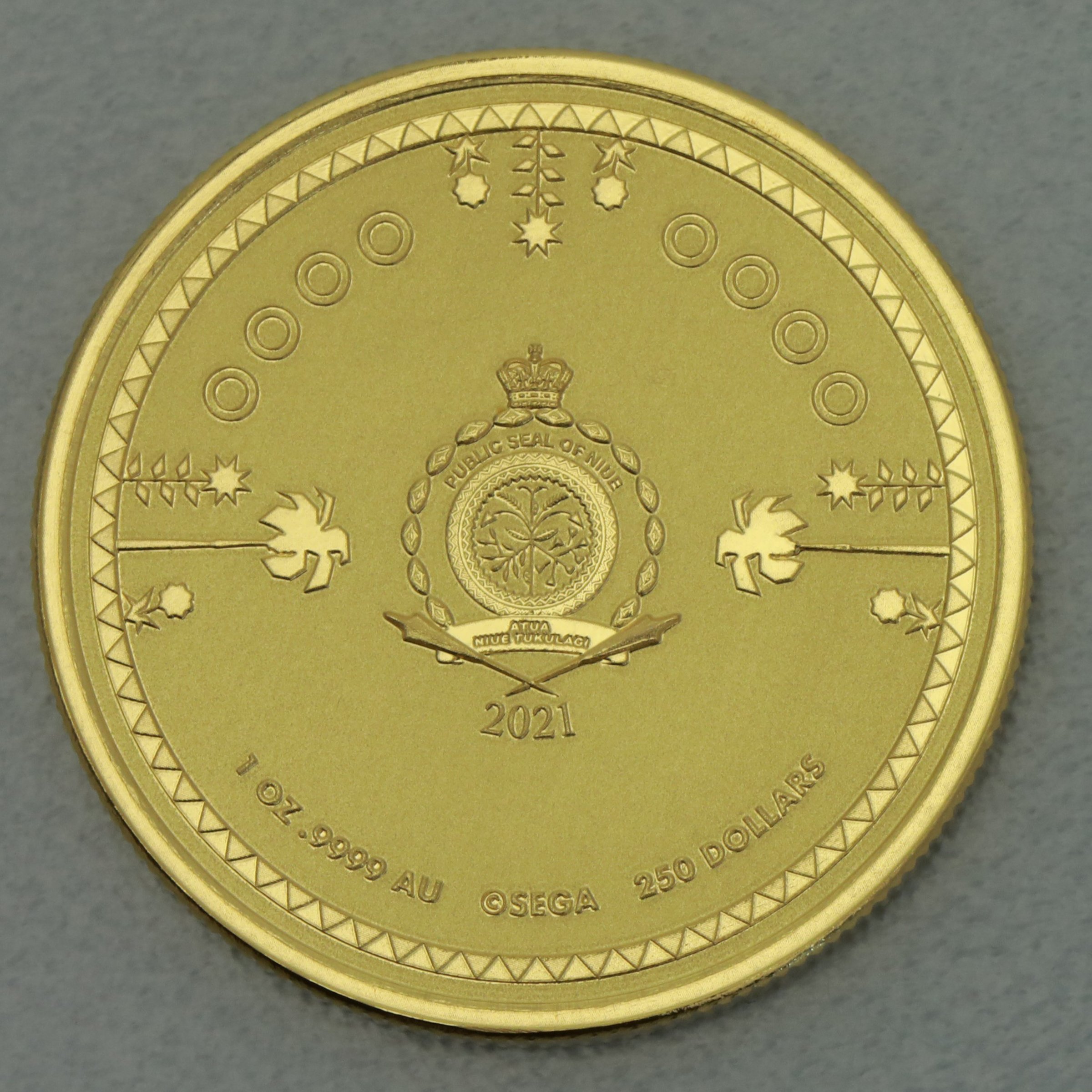 Goldmünze 1oz "Sonic" 2021 Sonic the Hedgehog 30th Anniversary (Niue) - Detailansicht 1