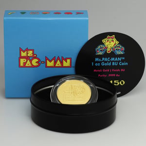 Goldmünze 1oz "Ms. Pac-Man™" 2021 40th Anniversary (Niue) - Miniaturansicht 3