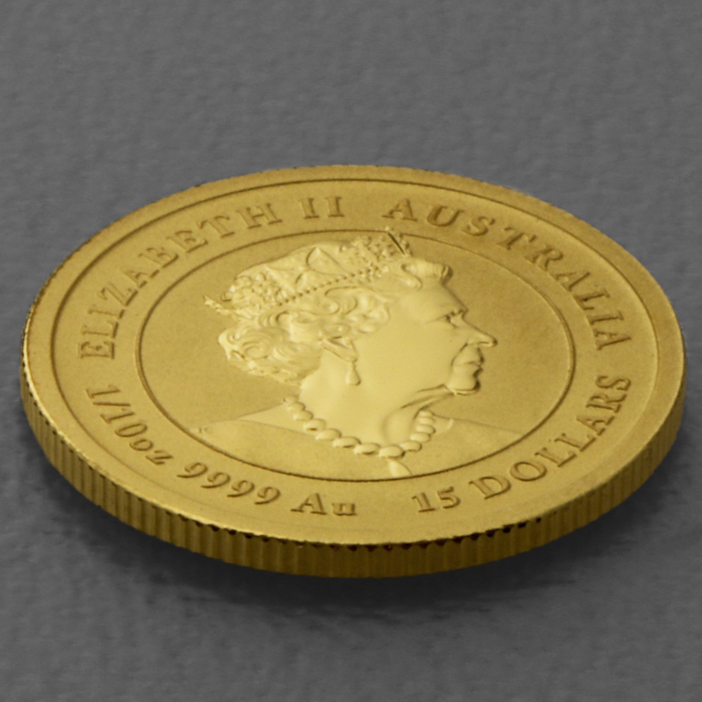 Goldmünze 1/10oz "Hase" 2023 Lunar III – Year of the Rabbit (Australien) - Detailansicht 3