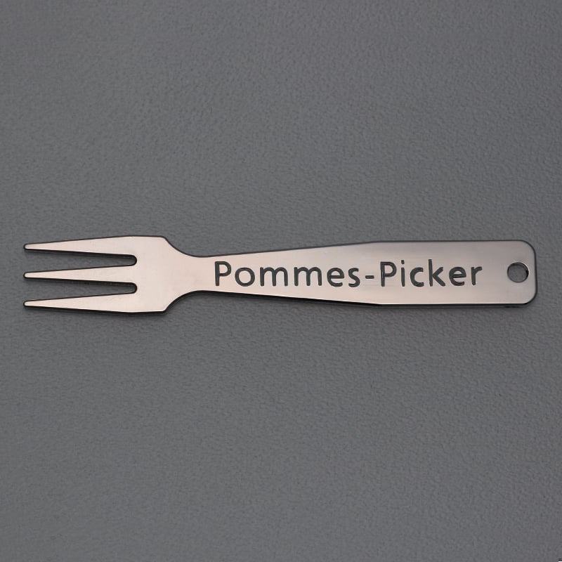 Gourmet-Gabel "Pommes-Picker" Sterling-Silber - Hauptansicht