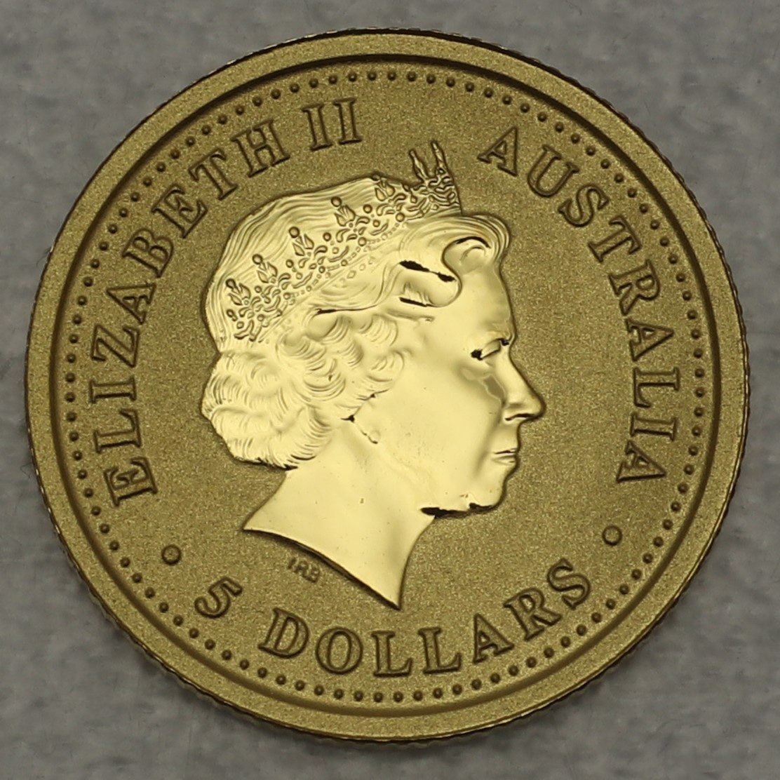 Goldmünze 1/20oz "Känguru" 2007 Australian Nugget (Australien) - Detailansicht 1