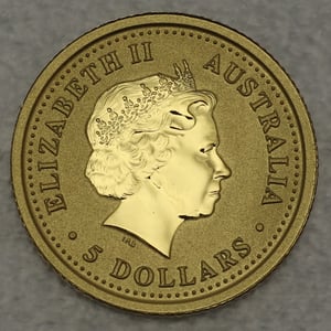 Goldmünze 1/20oz "Känguru" 2007 Australian Nugget (Australien) - Miniaturansicht 2
