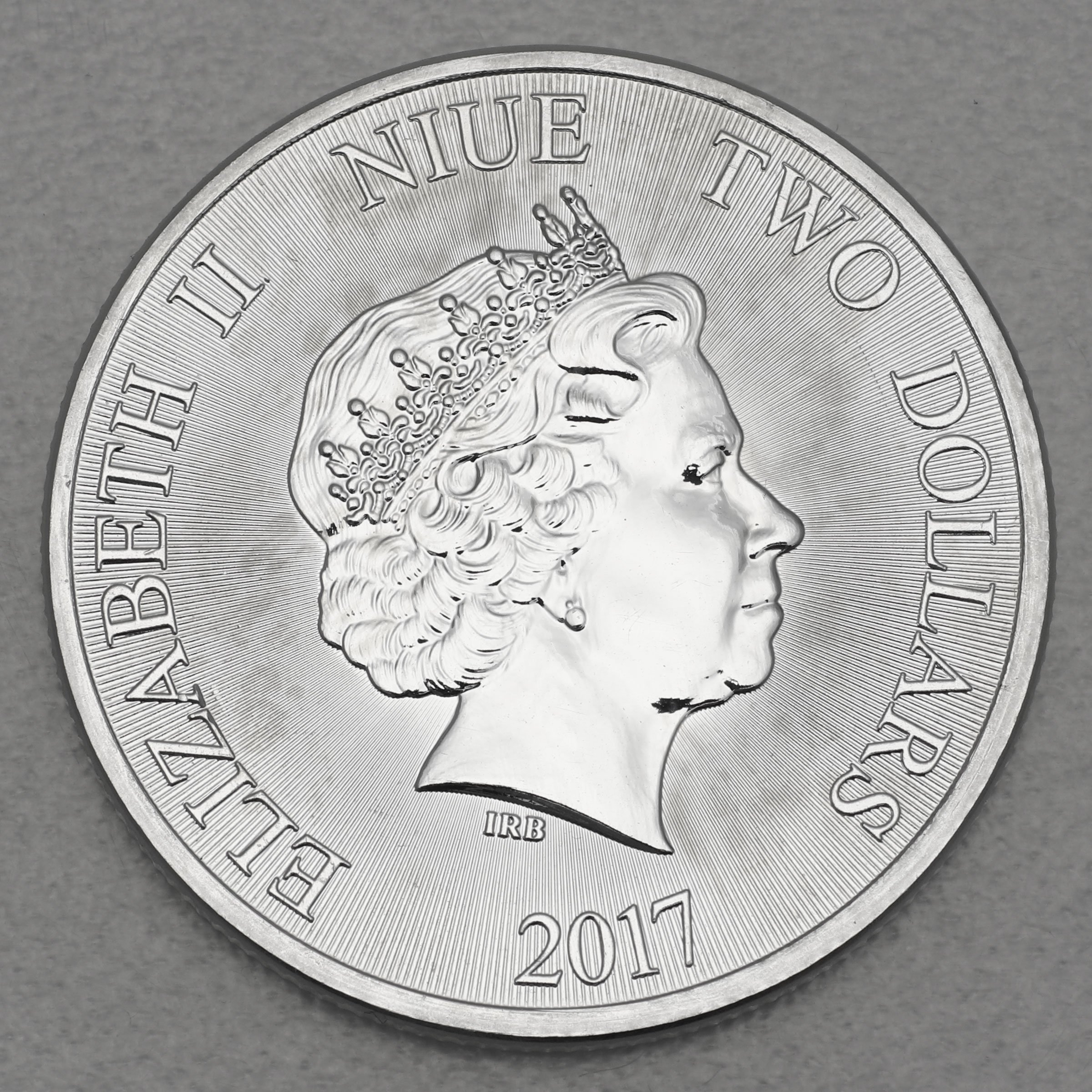 Silbermünze 1oz "Löwe" 2017 African Lion (Niue) - Detailansicht 1