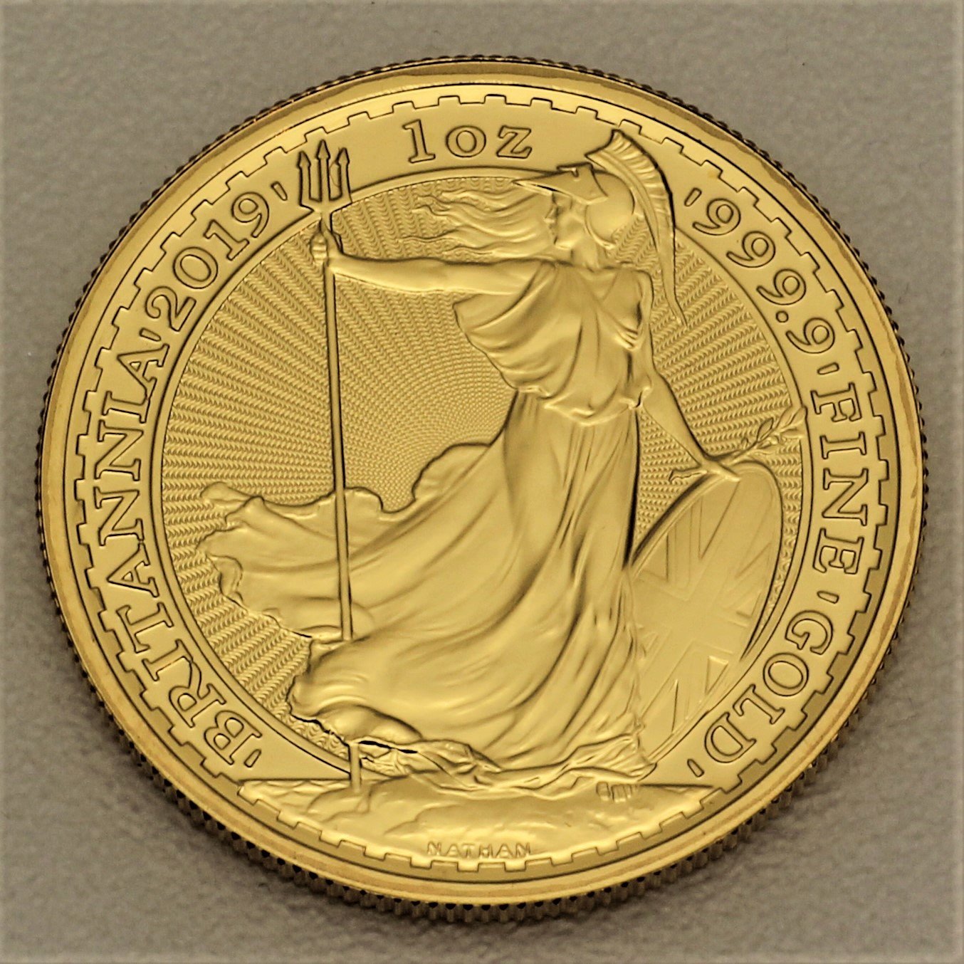 Goldmünze 1oz "Britannia" ab 2013 (24kt) (Großbritannien) - Detailansicht 2