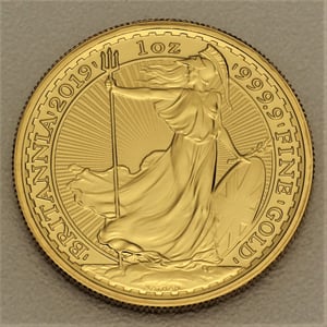 Goldmünze 1oz "Britannia" ab 2013 (24kt) (Großbritannien) - Miniaturansicht 3