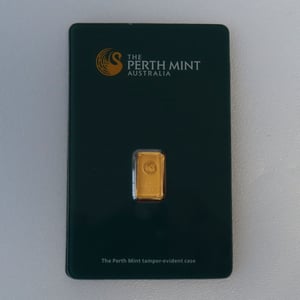 Goldbarren 1g THE PERTH MINT "Känguru" - Hauptansicht