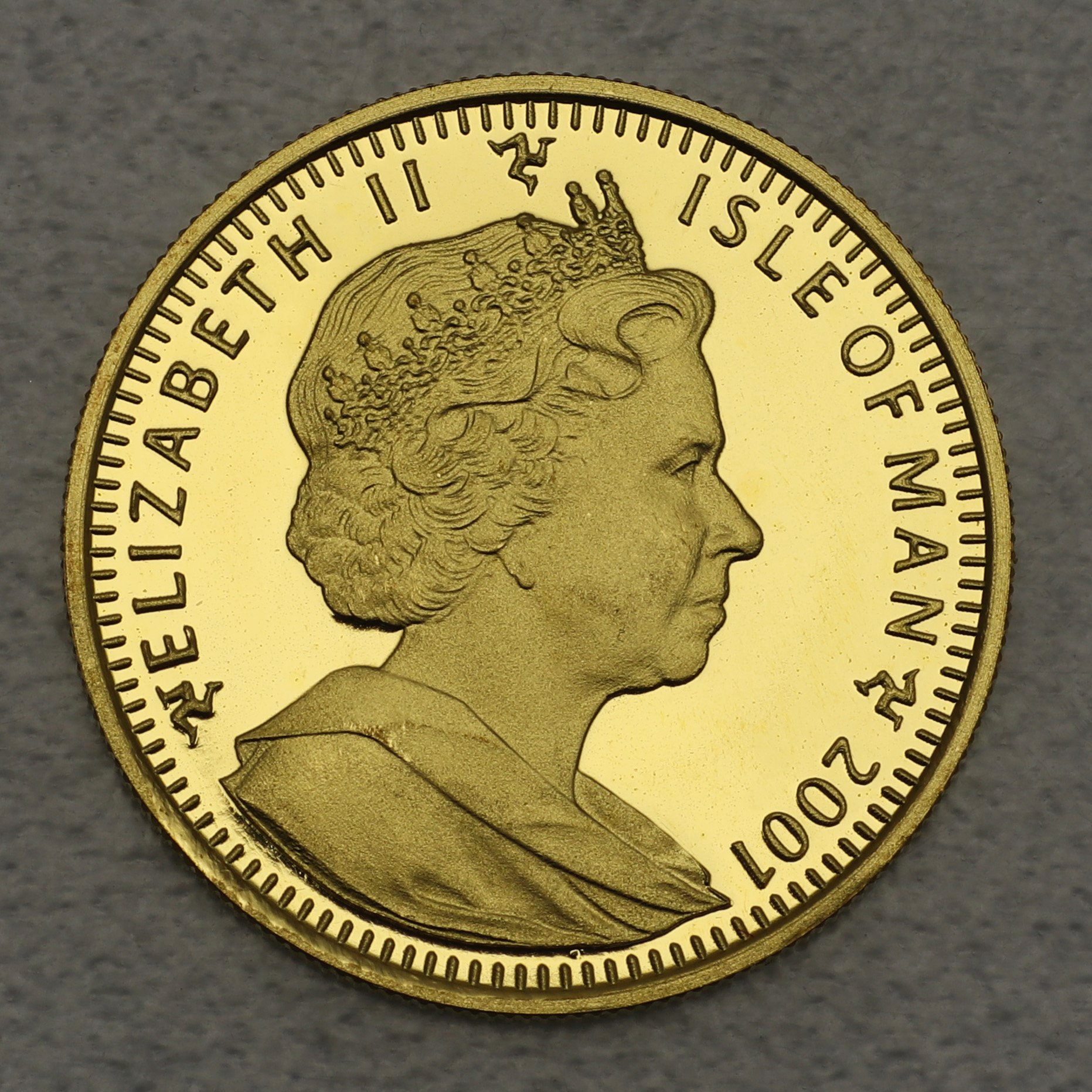 Goldmünze 1/25oz "Somali Kittens" 2001 Cats (Isle of Man) - Detailansicht 1