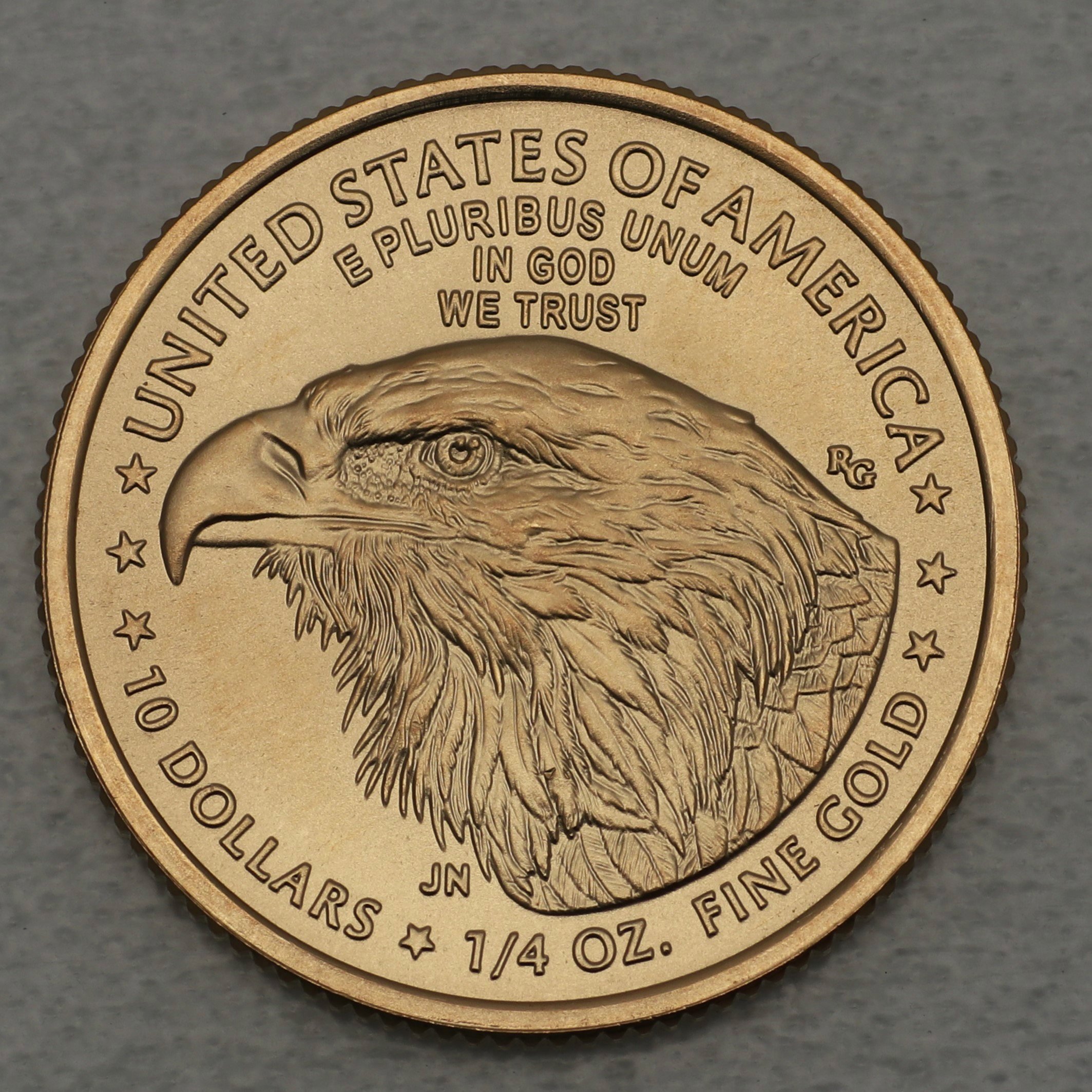 Goldmünze 1/4oz "American Eagle" 2022 (USA) - Hauptansicht