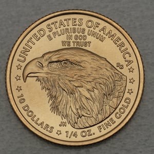 Goldmünze 1/4oz "American Eagle" 2022 (USA) - Hauptansicht