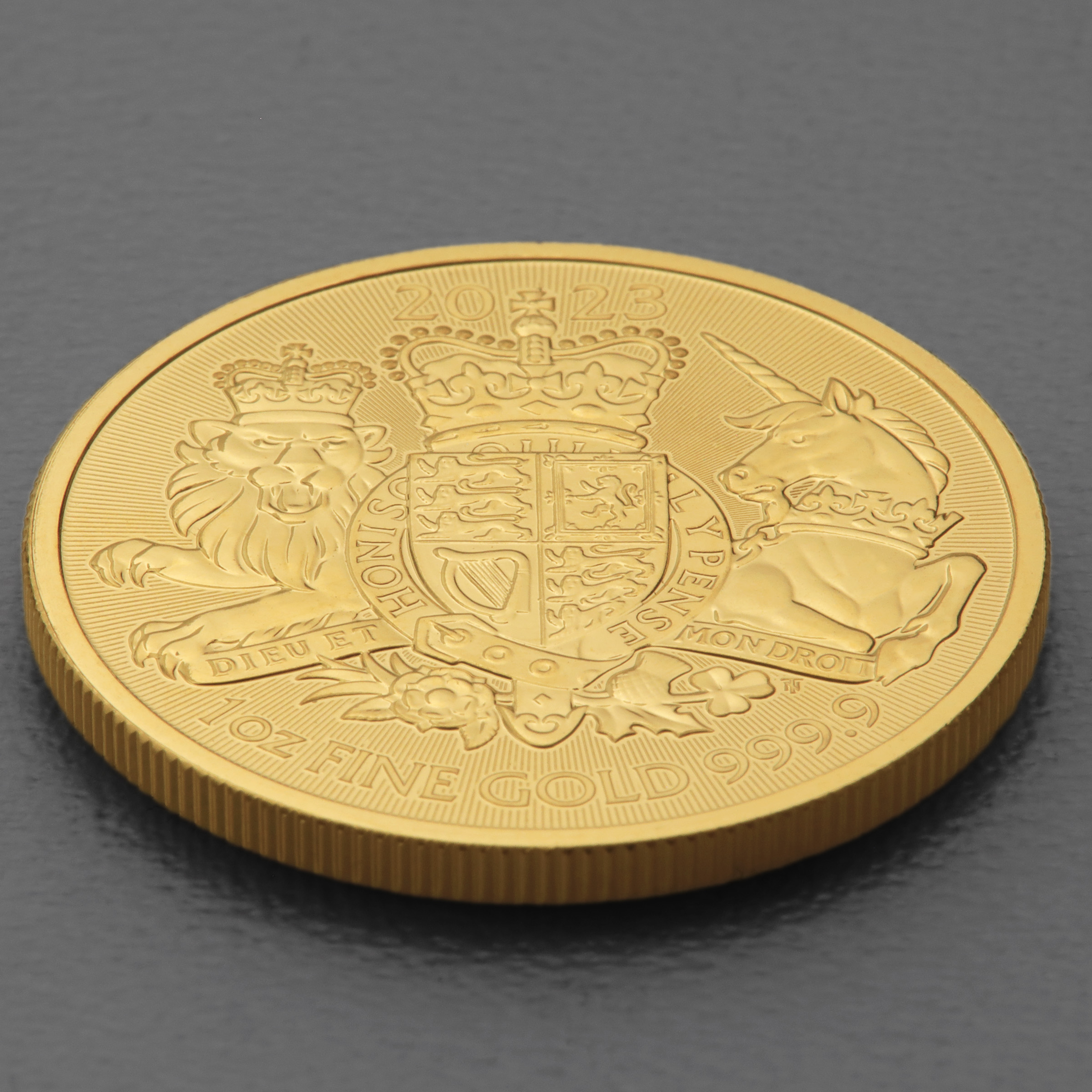 Goldmünze 1oz "The Royal Arms" 2023 (Großbritannien) - Detailansicht 2