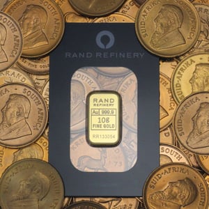 Goldbarren 10g Rand Refinery "Elefanten-Motiv" - Miniaturansicht 5