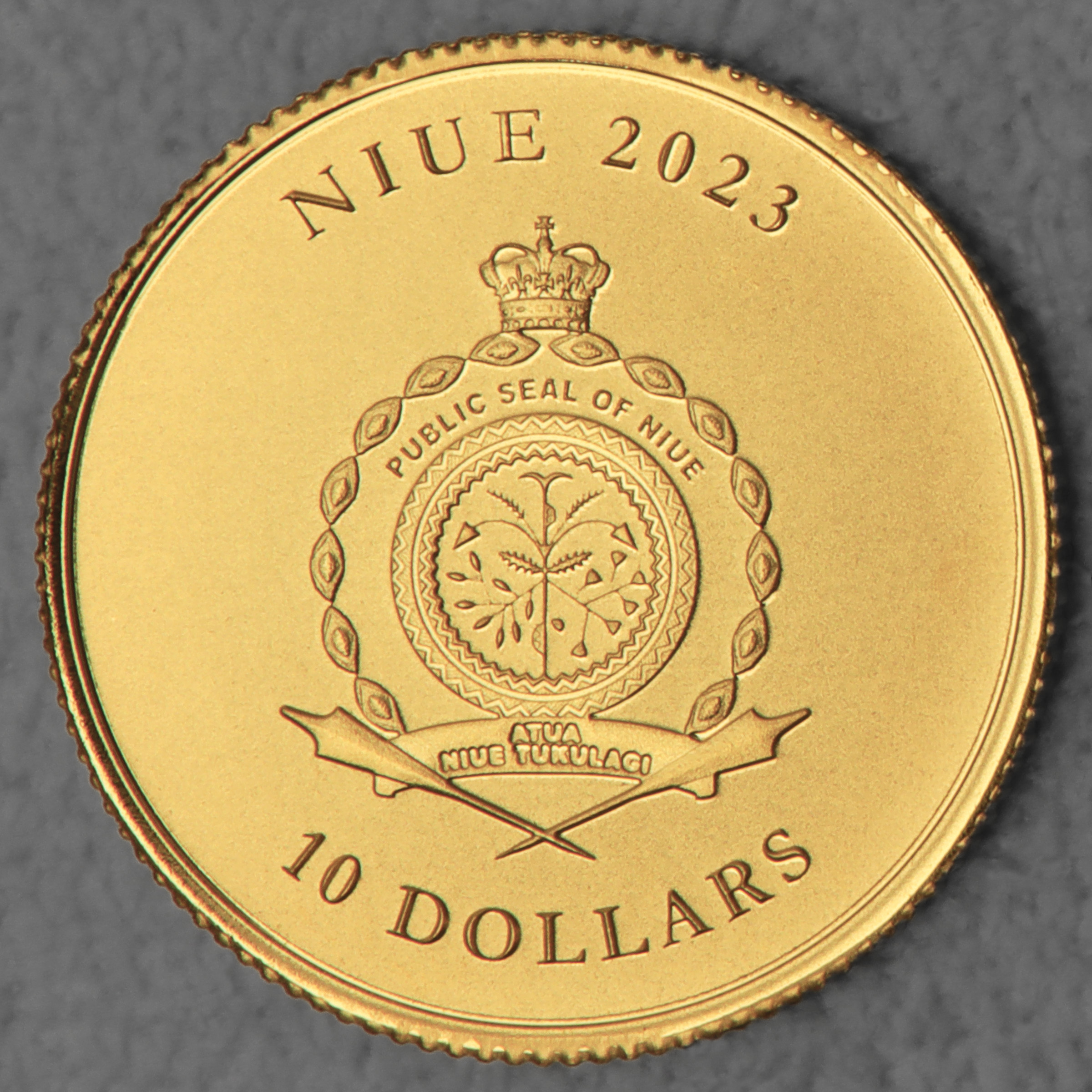 Goldmünze 1/10oz "Vivat Humanitas" 2023 (PL) (Niue) - Detailansicht 1
