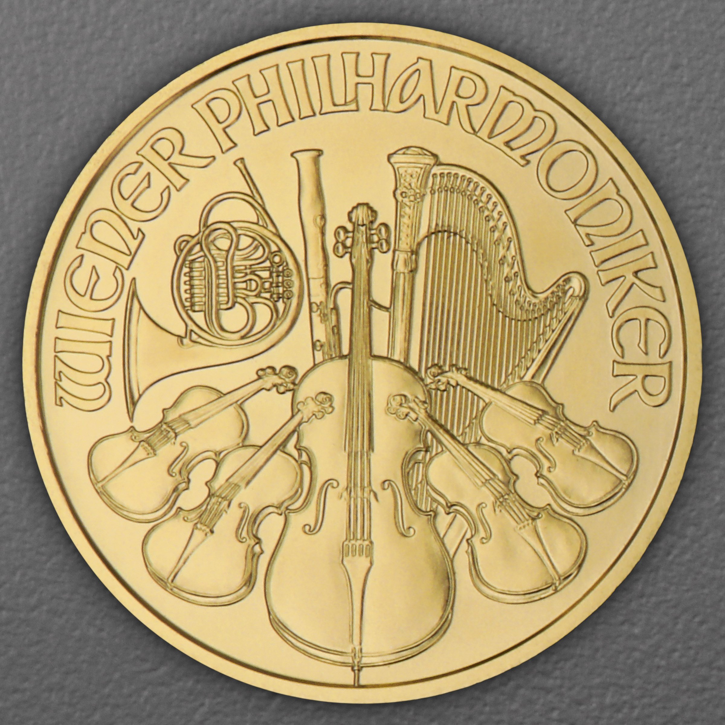 Goldmünze 1/4oz "Wiener Philharmoniker" aktueller Jahrgang (Österreich) - Hauptansicht