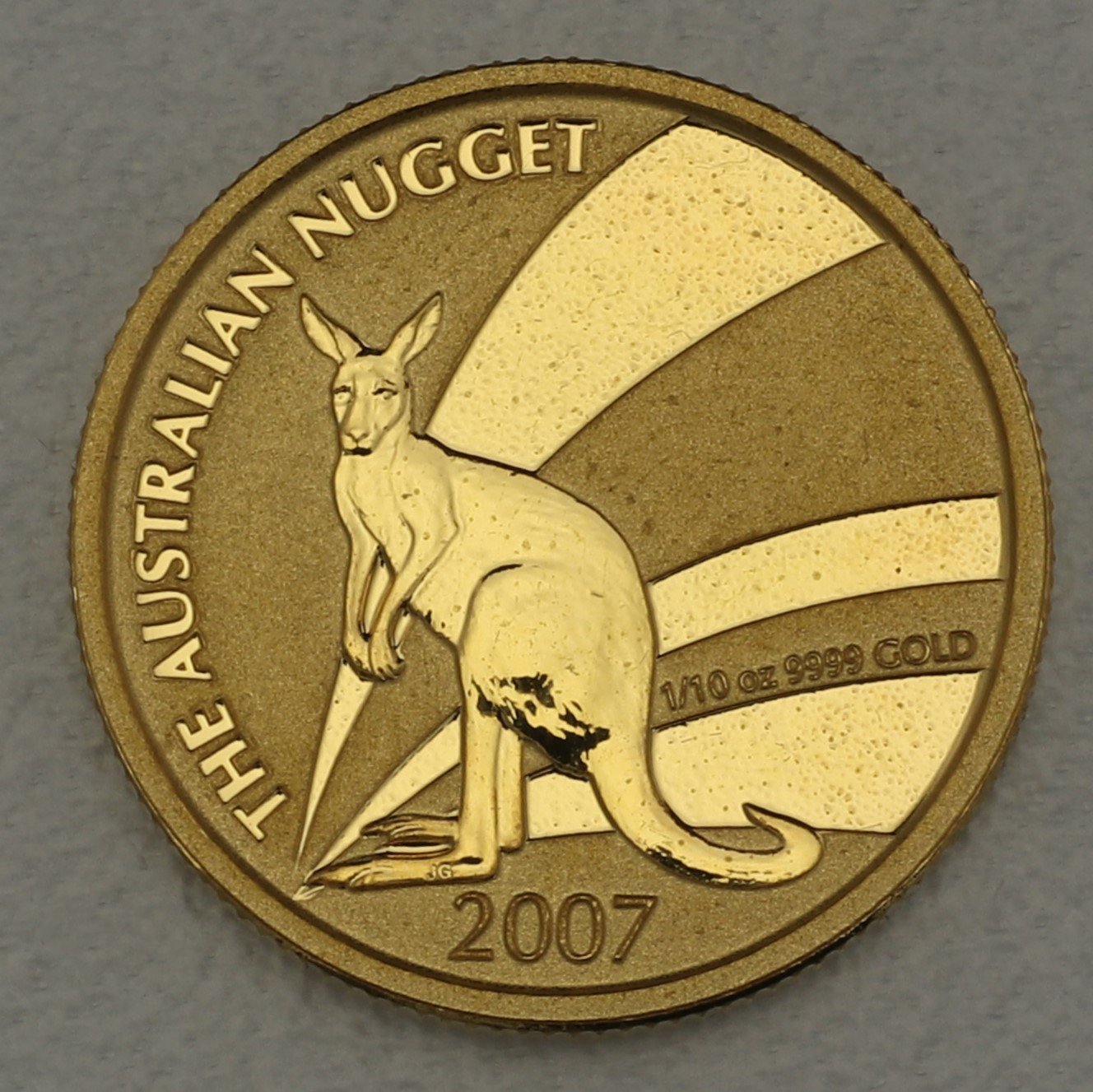 Goldmünze 1/10oz "Känguru" 2007 Australian Nugget (Australien) - Hauptansicht